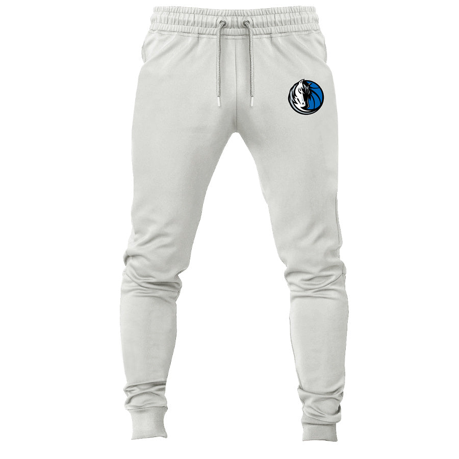 Dallas Mavericks joggers sweatpants - White