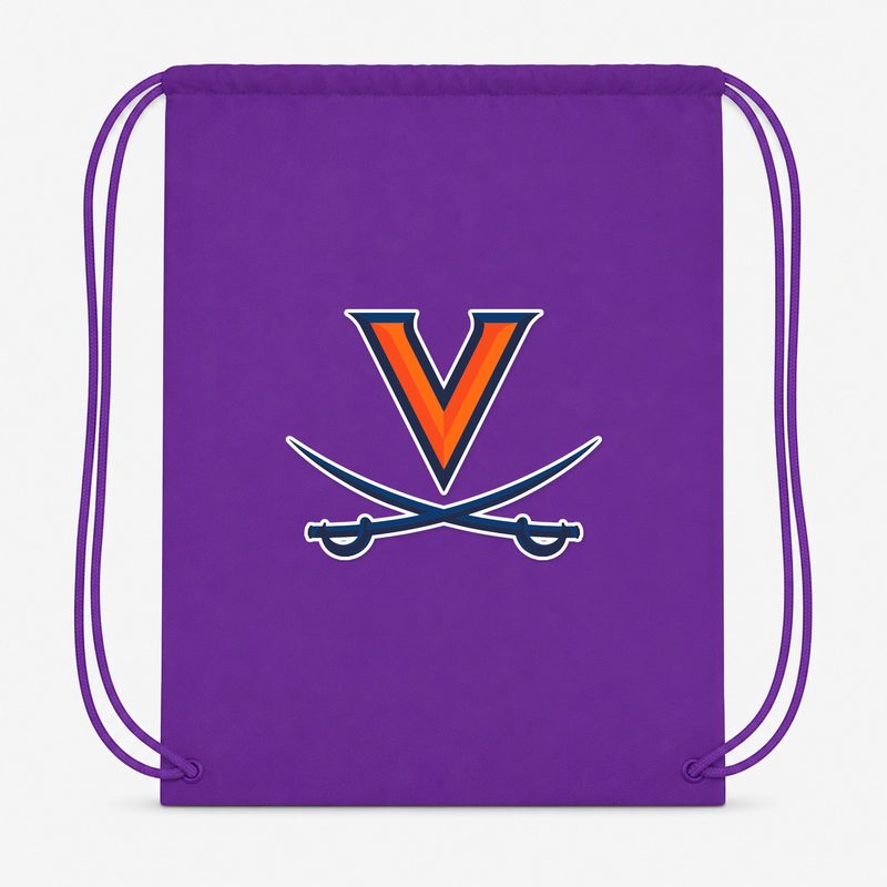 Virginia Cavaliers Drawstring Bag - Purple