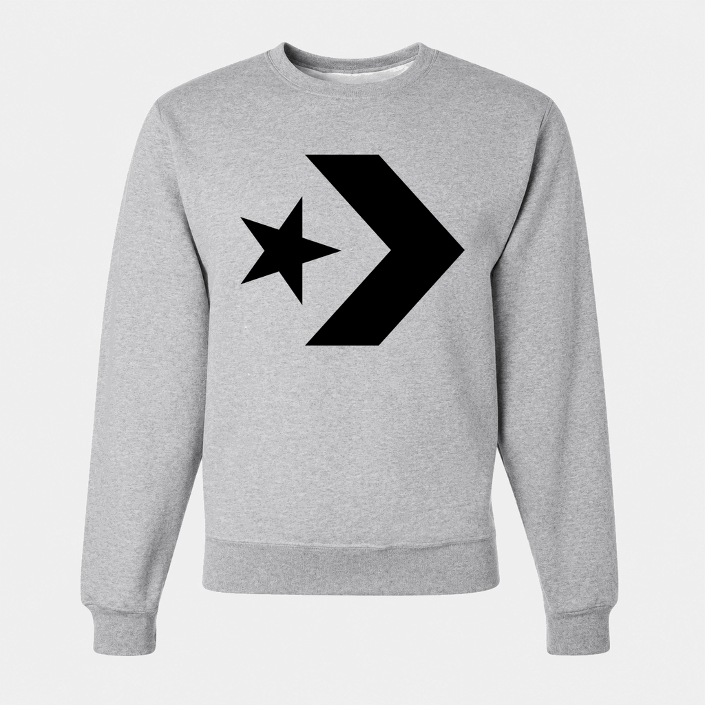 Men's Converse Crewneck Sweatshirt - Gray