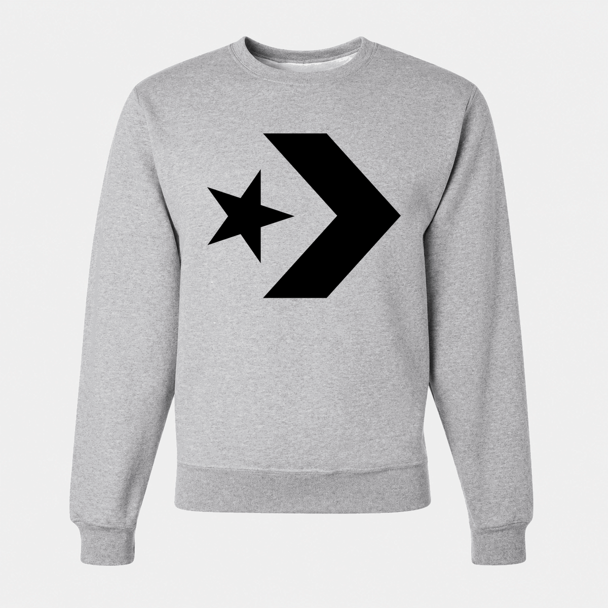 Men's Converse Crewneck Sweatshirt - Gray