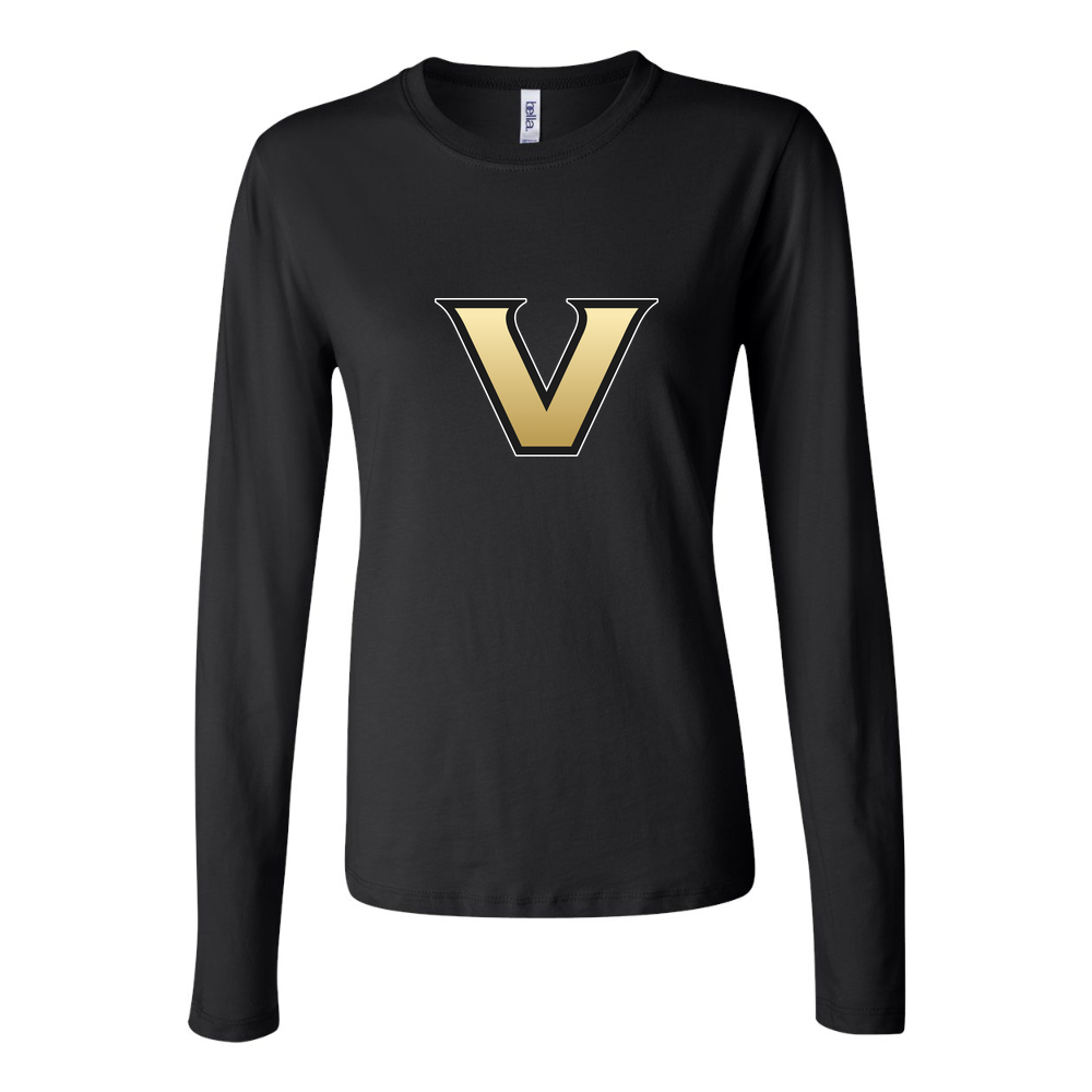 Women's Vanderbilt Commodores Long Sleeve T-Shirt - Black