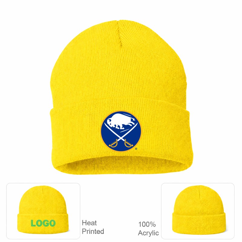 Buffalo Sabres Yellow Beanie Hat