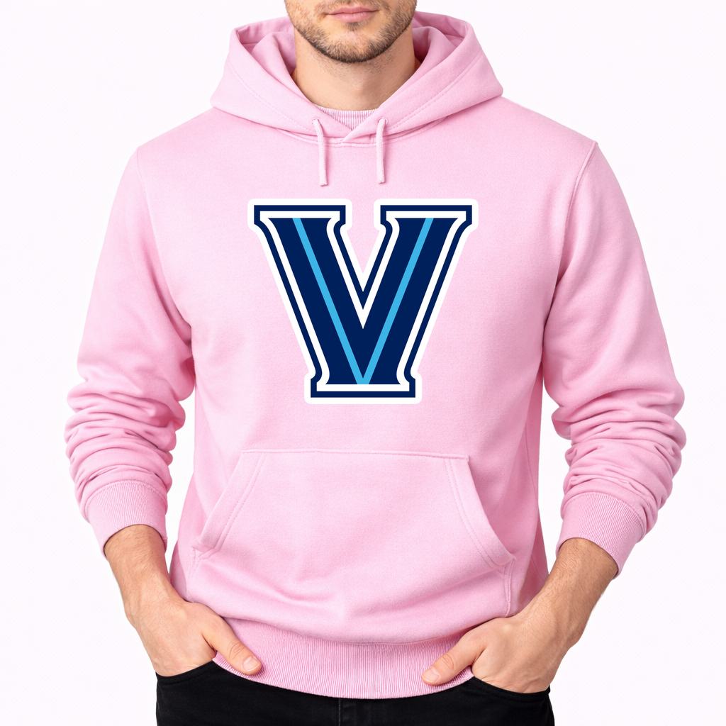 Men's Villanova Wildcats Pullover Hoodie - Pink