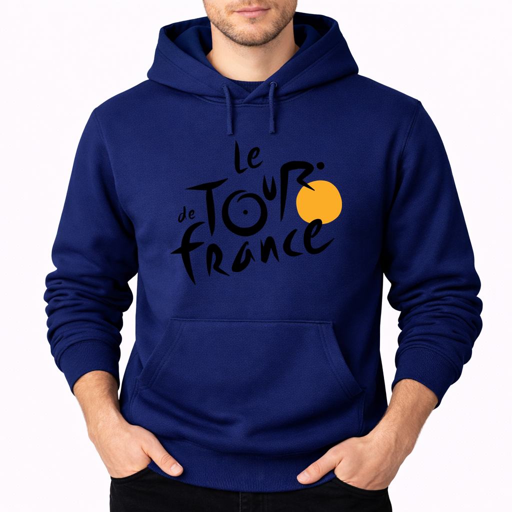 Men's Tour de France Pullover Hoodie - Navy