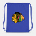 Chicago Blackhawks Drawstring Bag - Blue
