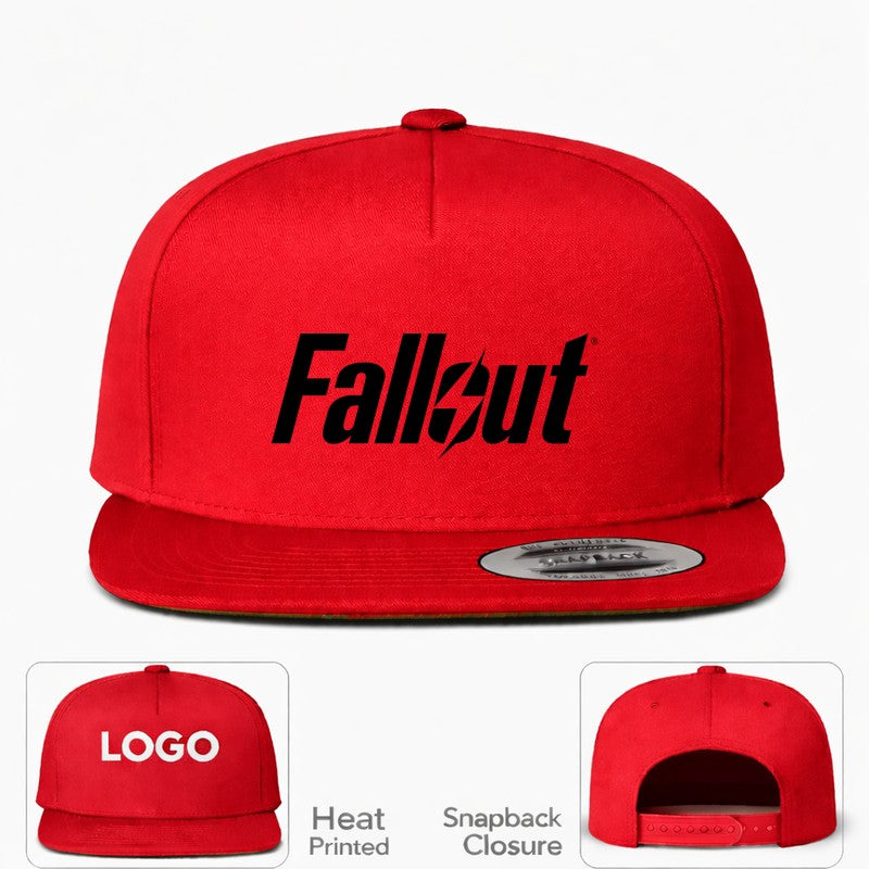 Fallout Black Logo Snapback Hat