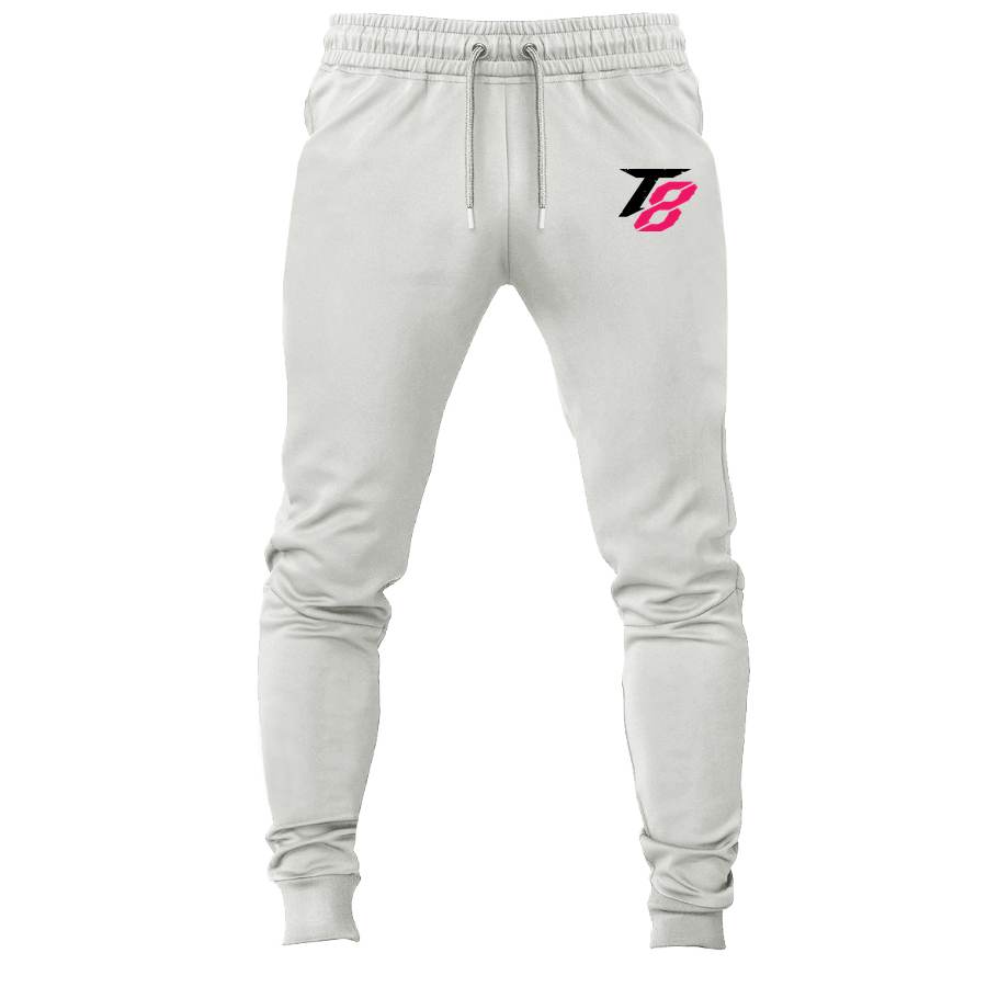 Tekken 8 Black joggers sweatpants - White