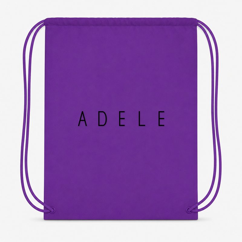 Adele Drawstring Bag - Purple