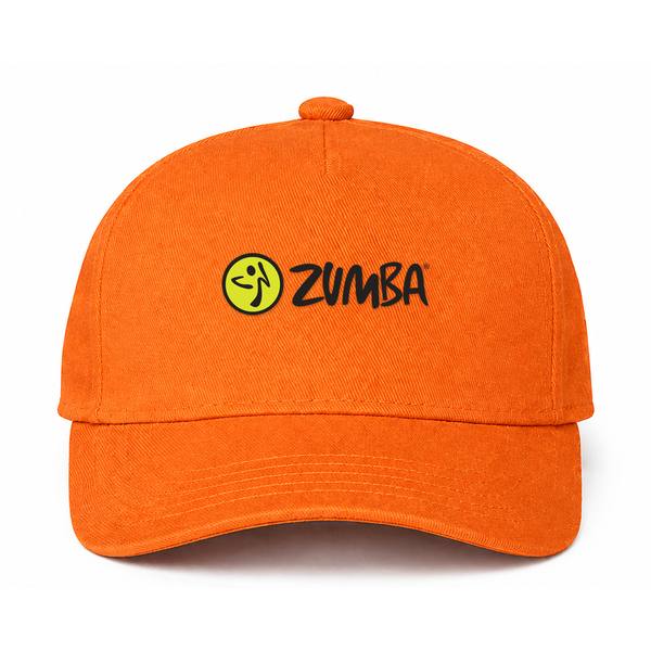 Zumba Fitness Logo Orange Dad Baseball Cap Hat