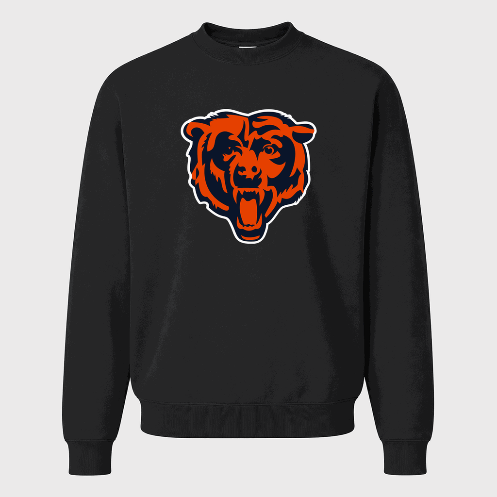 Men's Chicago Bears Crewneck Sweatshirt - Black