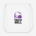 Taco Bell Drawstring Bag - White