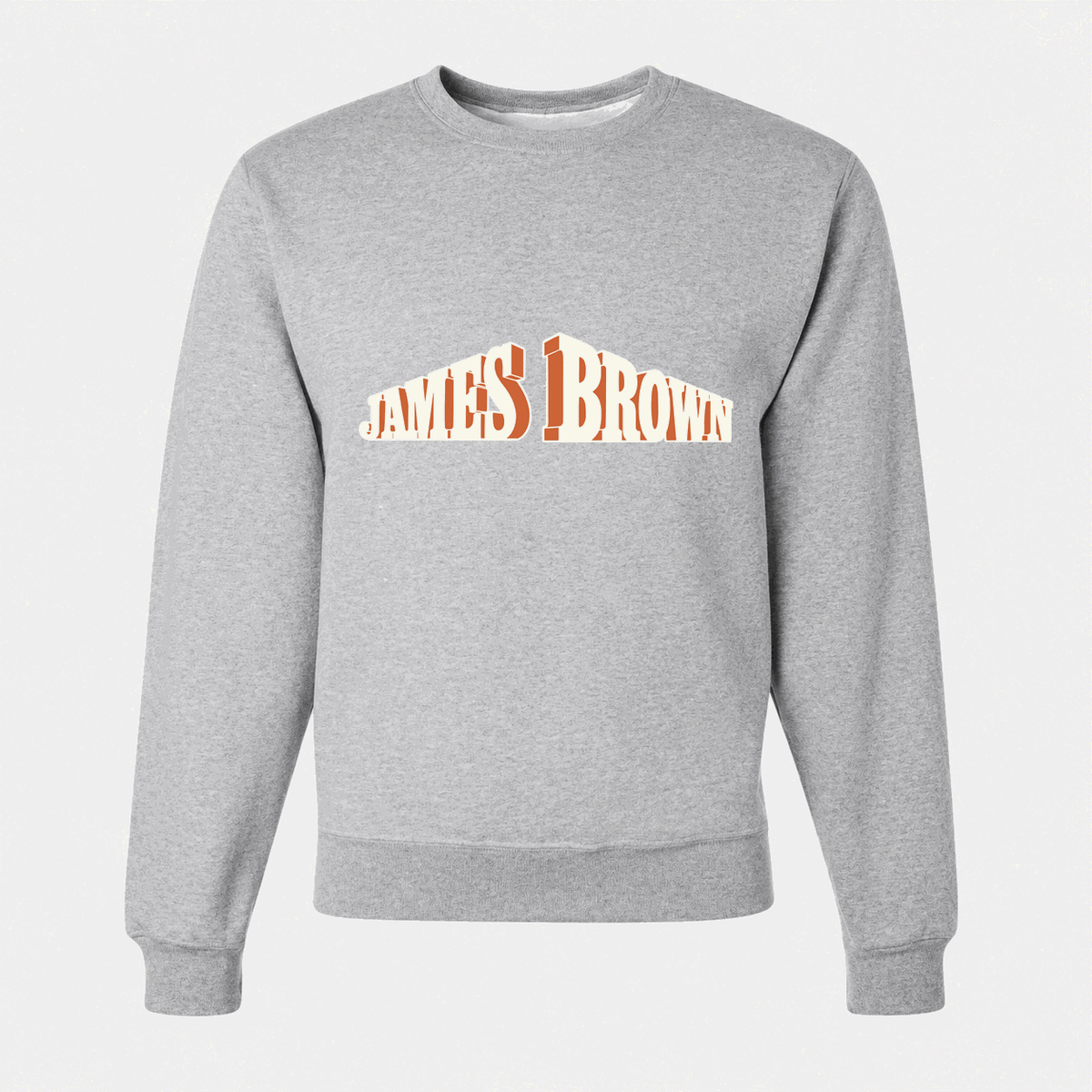 Men's James Brown Crewneck Sweatshirt - Gray