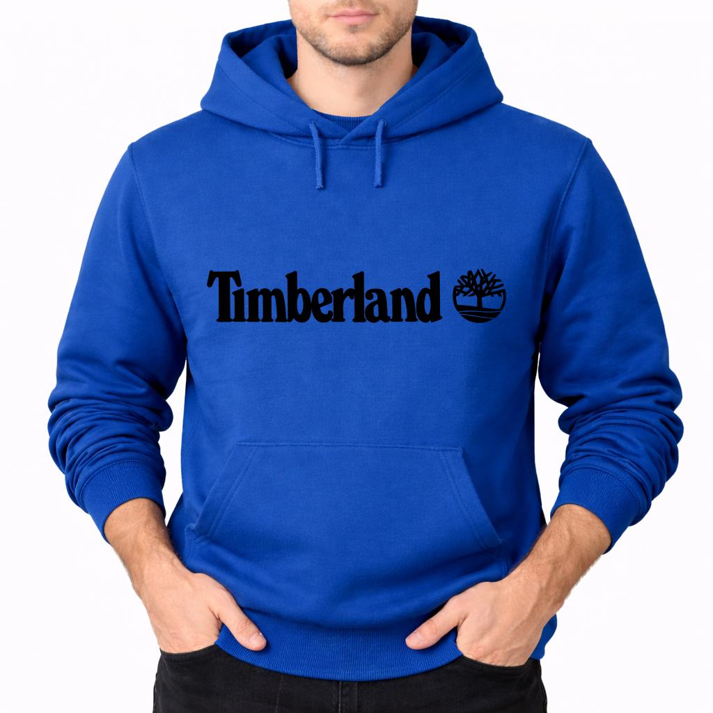 Men's Timberland Pullover Hoodie - Blue