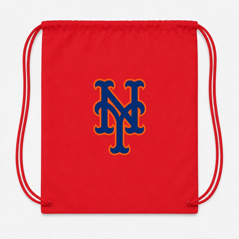 New York Mets Drawstring Bag - Red