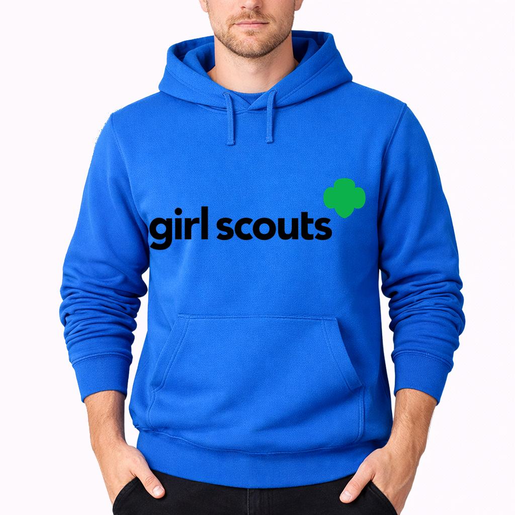 Men's Girl Scouts Pullover Hoodie - Azure
