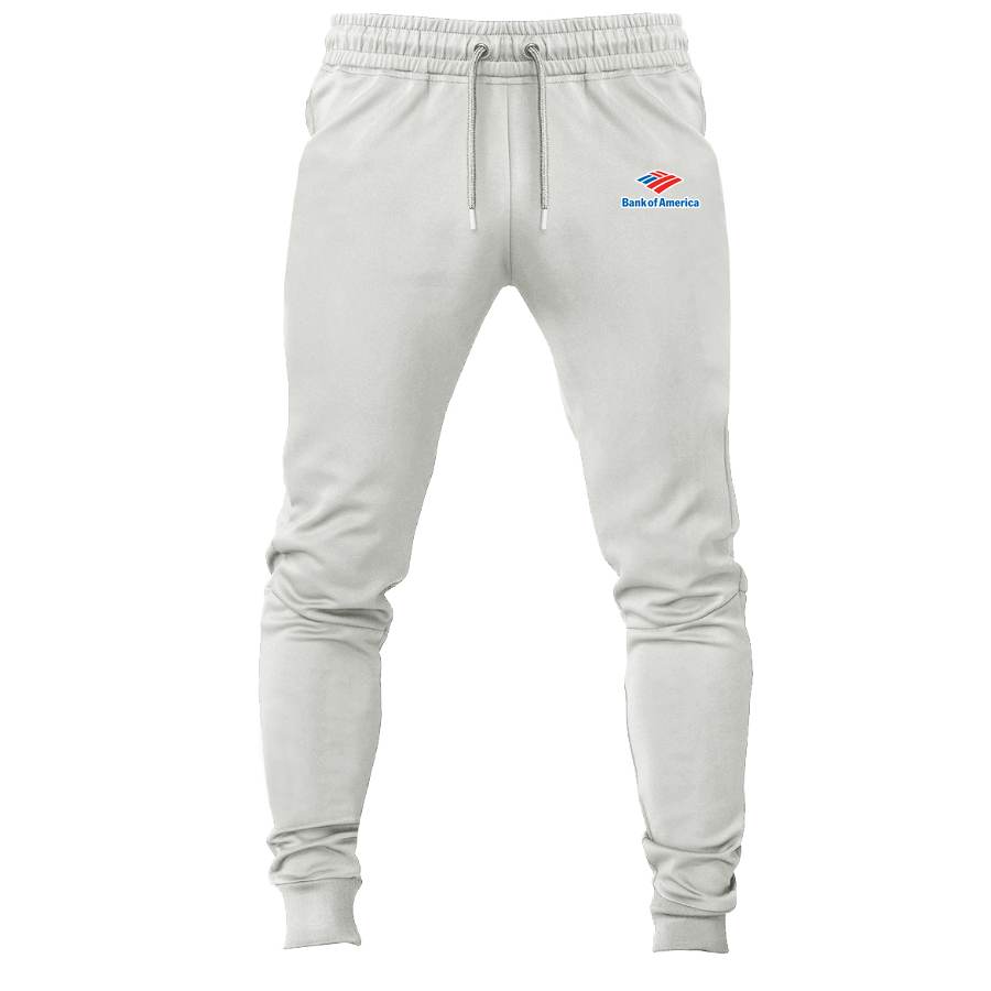 Bank Of America joggers sweatpants - White