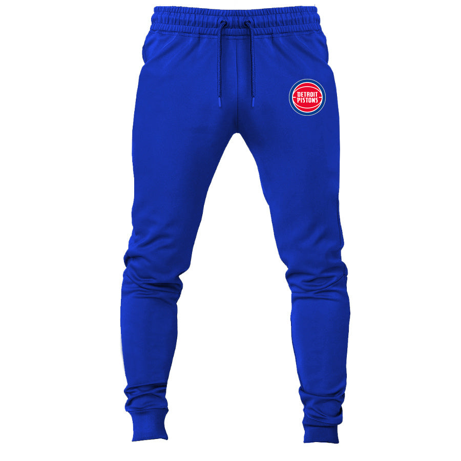 Detroit Pistons joggers sweatpants - Royal Blue