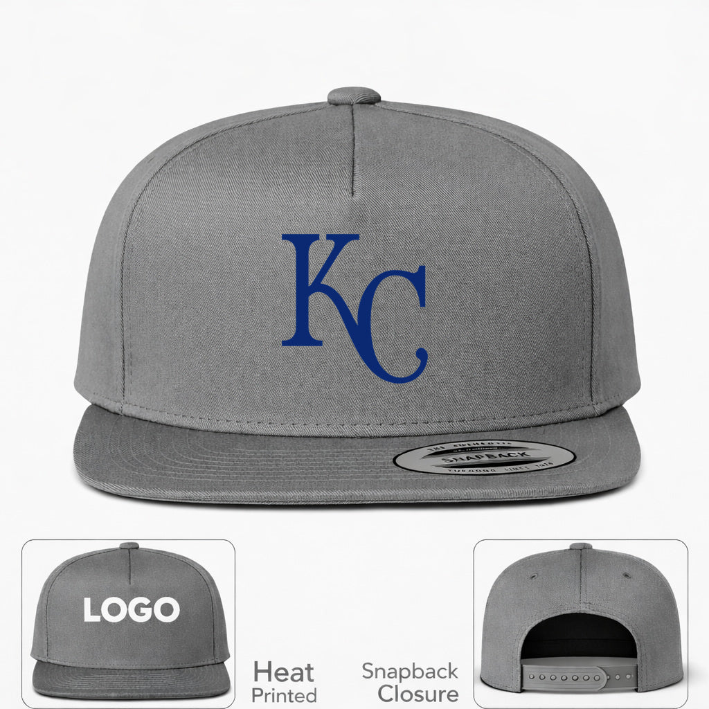 MLB Kansas City Royals Snapback Hat - Gray
