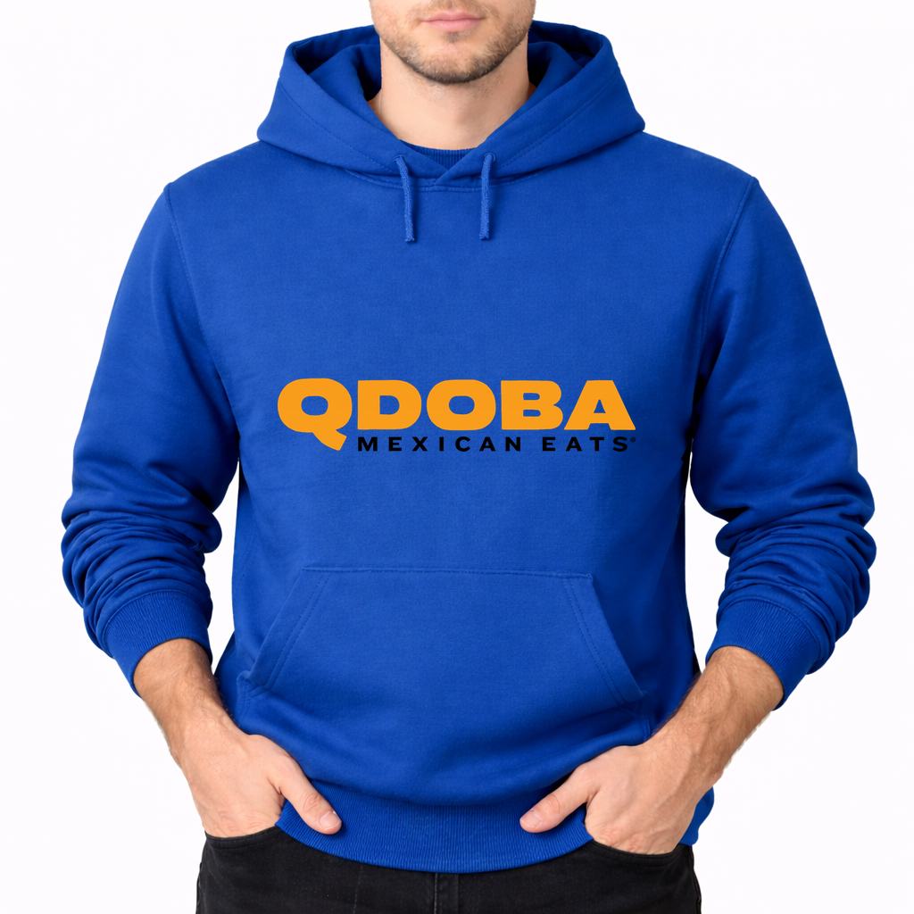Men's Qdoba Pullover Hoodie - Blue