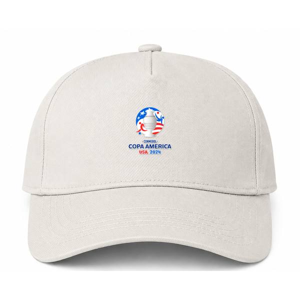 Copa América 2024 Logo Beige Dad Baseball Cap Hat