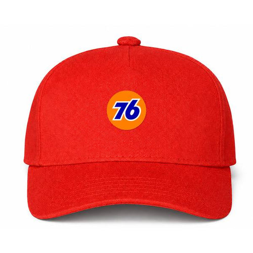 76 Logo Red Dad Baseball Cap Hat