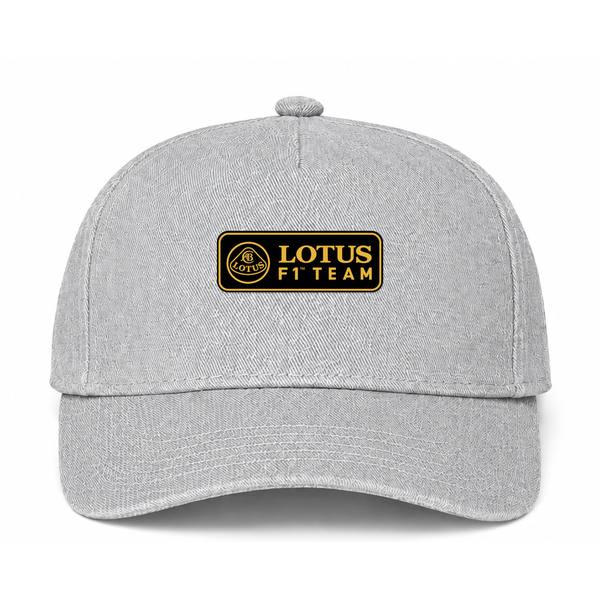 Lotus F1 Team Gray Dad Baseball Cap Hat