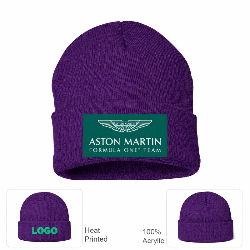 Formula 1 Aston Martin Formula One Team Beanie Hat - Purple