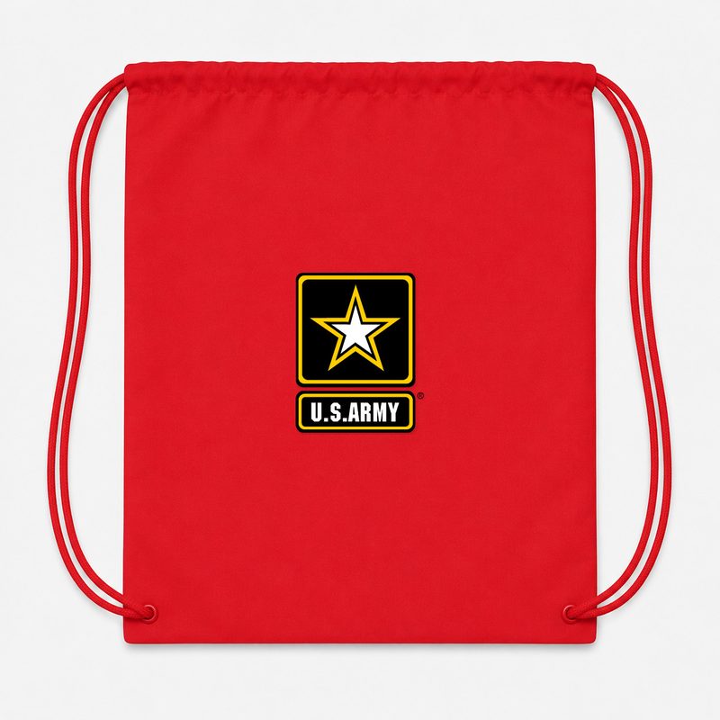 U.S. Army Drawstring Bag - Red