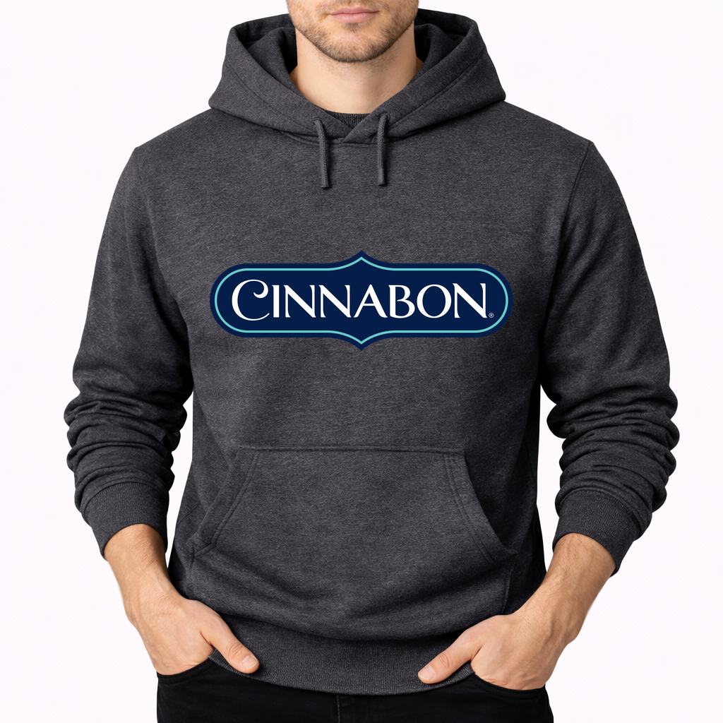 Men's Cinnabon Pullover Hoodie - Charcoal