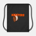 Hooters Drawstring Bag - Black