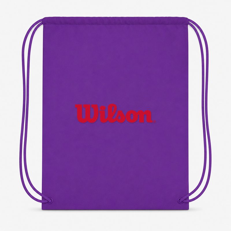 Wilson Drawstring Bag - Purple