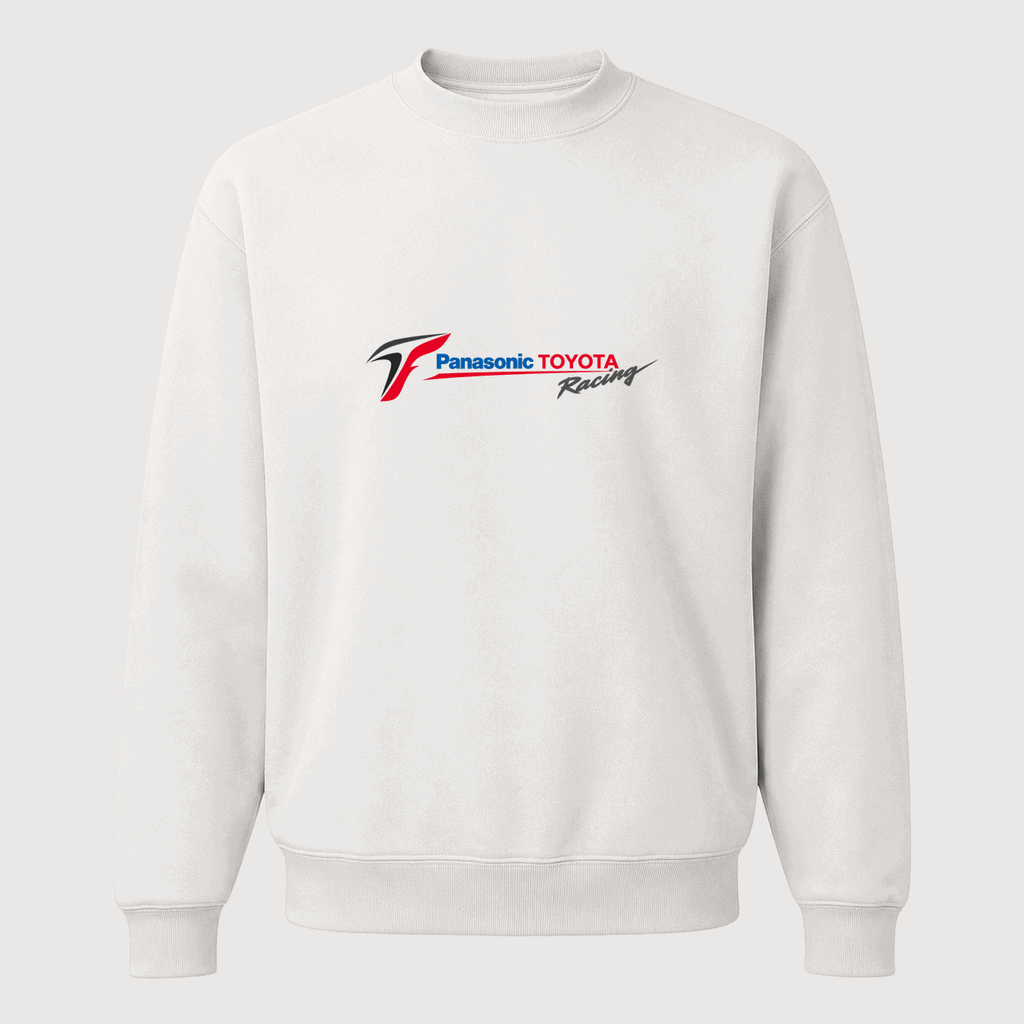 Men's Panasonic Toyota Racing Crewneck Sweatshirt - White