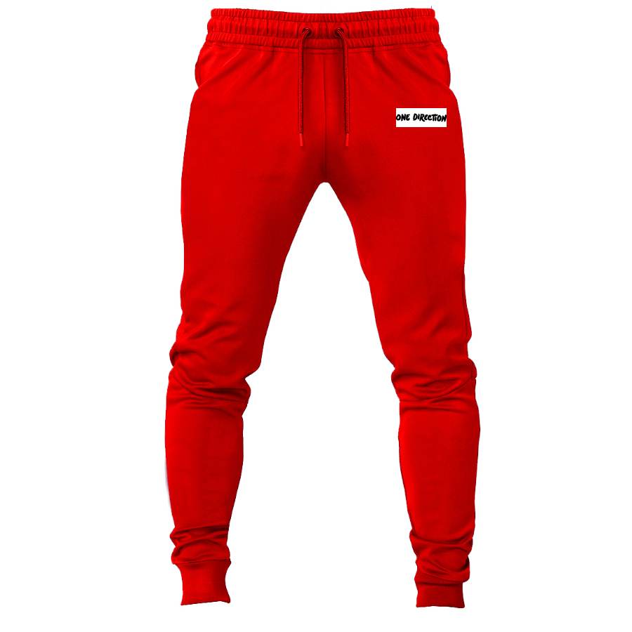 One Direction joggers sweatpants - Red