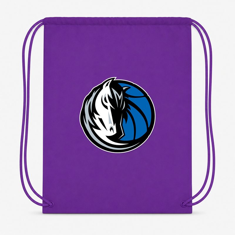 Dallas Mavericks Drawstring Bag - Purple