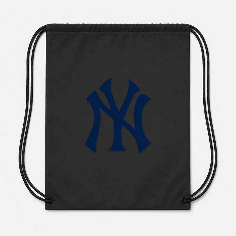 New York Yankees Drawstring Bag - Black