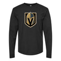 Men's Vegas Golden Knights Long sleeves Cotton Blend T-Shirt - Black