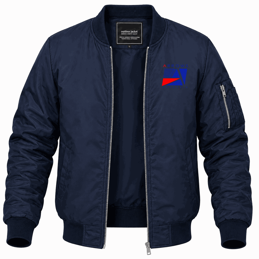 Men's Arrows F1 Team Lightweight Bomber Jacket - Navy