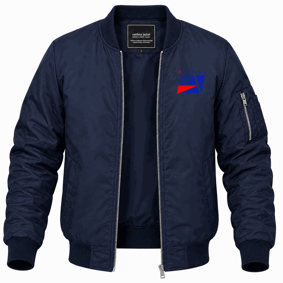 Men's Arrows F1 Team Lightweight Bomber Jacket - Navy