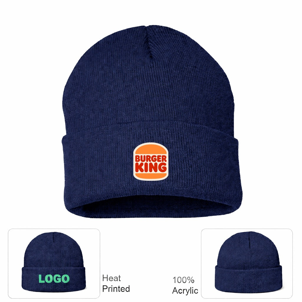 Burger King Beanie Hat - Navy
