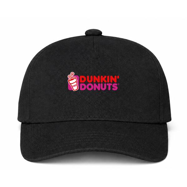 Dunkin' Donuts Logo Black Dad Baseball Cap Hat