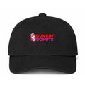 Dunkin' Donuts Logo Black Dad Baseball Cap Hat