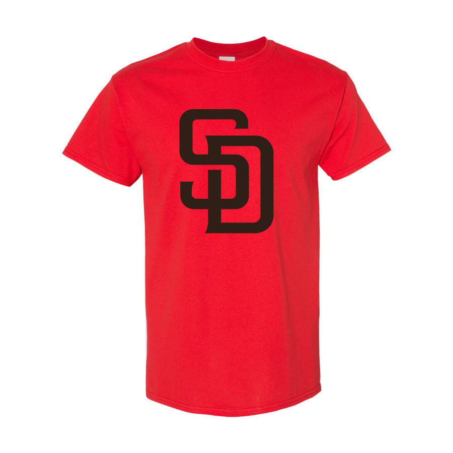 Men's San Diego Padres Cotton T-Shirt - Red