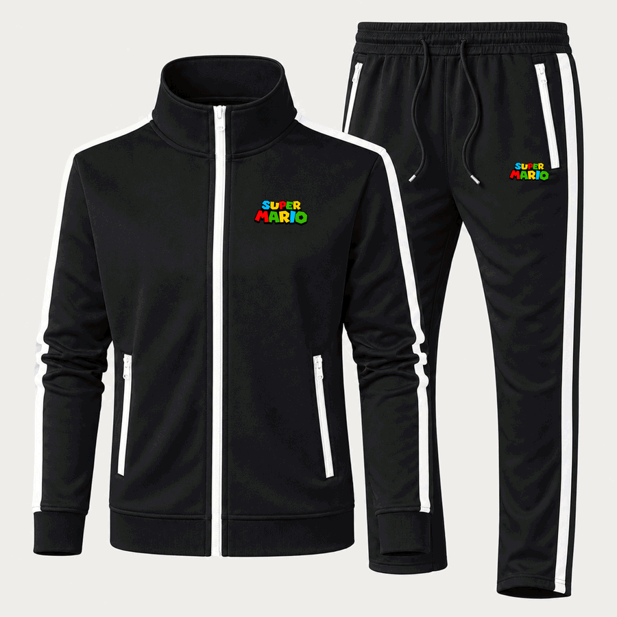 Super Mario tracksuit in Black