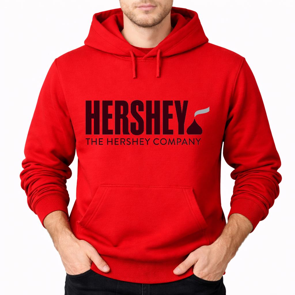 Men's Hershey's Pullover Hoodie - Red