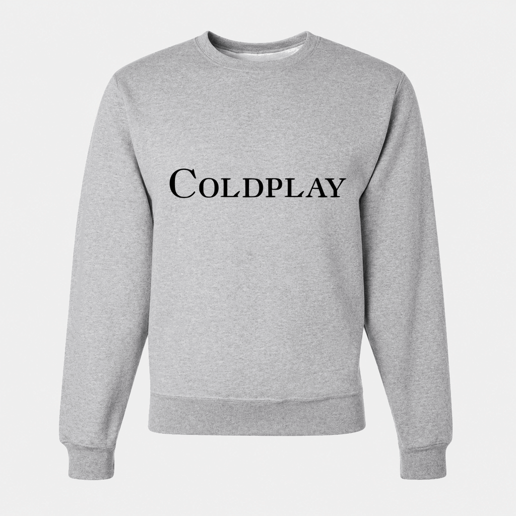 Men's Coldplay Crewneck Sweatshirt - Gray