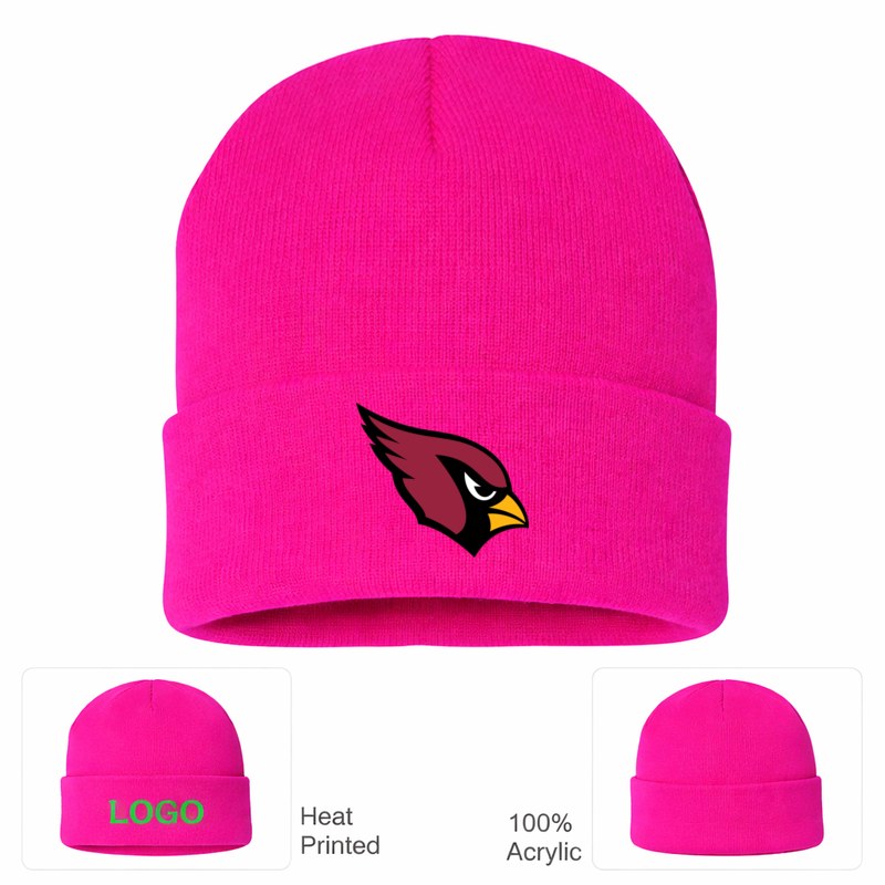 Arizona Cardinals Hot Pink Beanie Hat