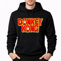 Men's Donkey Kong Pullover Hoodie - Black