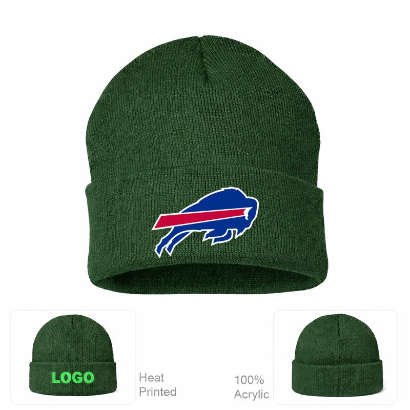 Buffalo Bills Forest Green Beanie Hat