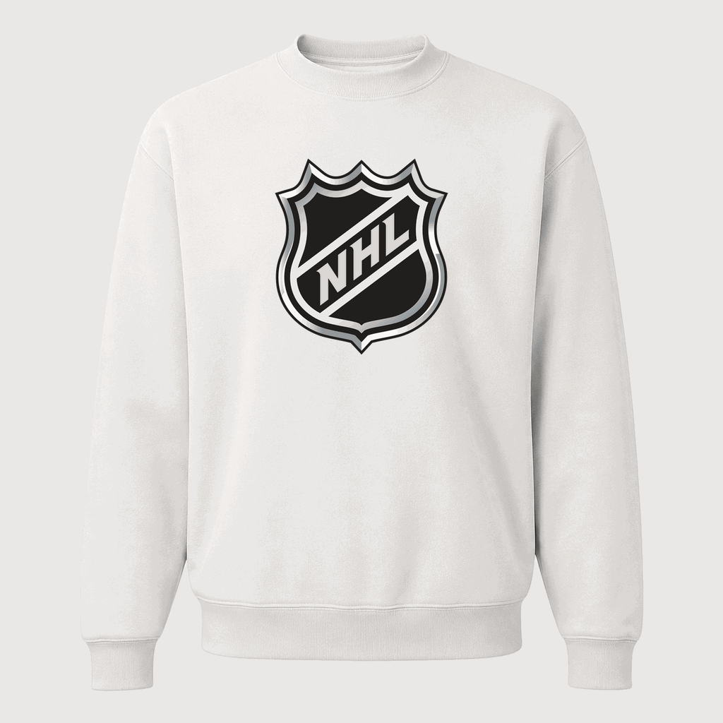 Men's NHL Shield Crewneck Sweatshirt - White