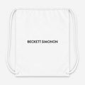 Beckett Simonon Drawstring Bag - White
